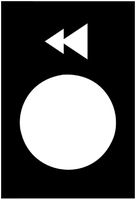 Bezeichnungsschild Schneider Electric Symbol weiss