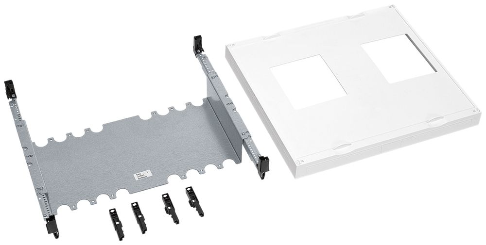 Kit Hager univers N 450×500mm per LS H3+2×MCCB P4 3/4 poli comando per motore