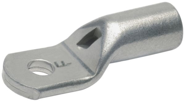 Rohrkabelschuh Ferratec Standard 6mm², M12, Cu verzinnt, Sichtloch