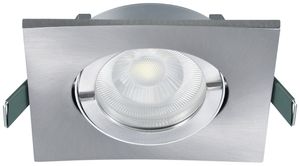 Spot INC Sylvania INSET GU10 1×75W IP20/44 100×95×95mm aluminium