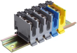 Bornier Woertz 5×10mm² pour boîtier A W64424/A W64123