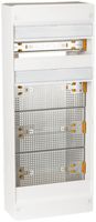 Armoire de distribution AP média Legrand 4-rangées, 13 UM blanc