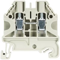 Durchgangs-Reihenklemme WT 0.14…6mm² 32A 1000V 2×Schraub.1 Et.Hutschiene TH35 gr