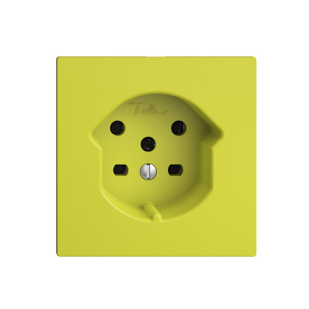 UP-Steckdose EDIZIOdue T15 lemon