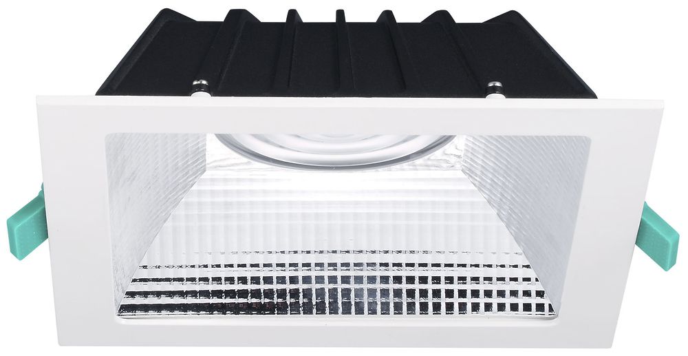 EB-LED-Deckenleuchte INSAVER SLIM SQUARE 200 20W 2400lm 840 IP44