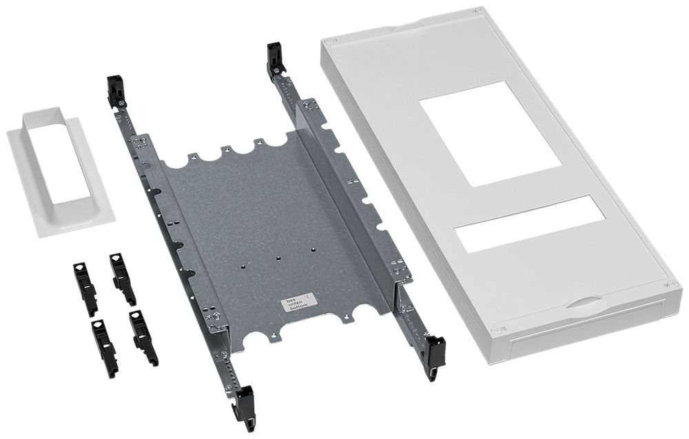Kit Hager univers N 600×250mm per disgiuntore H3+ MCCB P4 4 poli+FI