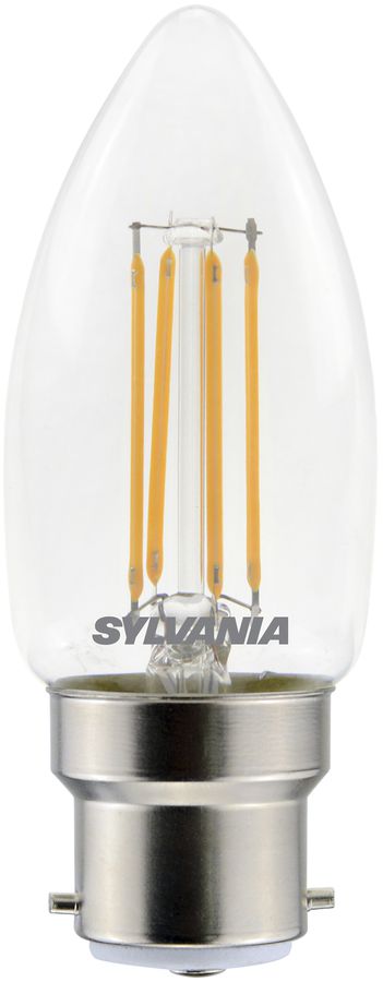Lampada LED Sylvania ToLEDo CANDLE B22 4.5W 470lm 827 KL DIM SL