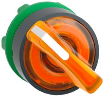 Leuchtwahlschaltervorsatz Harmony XB5 kurzer Drehgriff Ø22.5mm verrastend ora