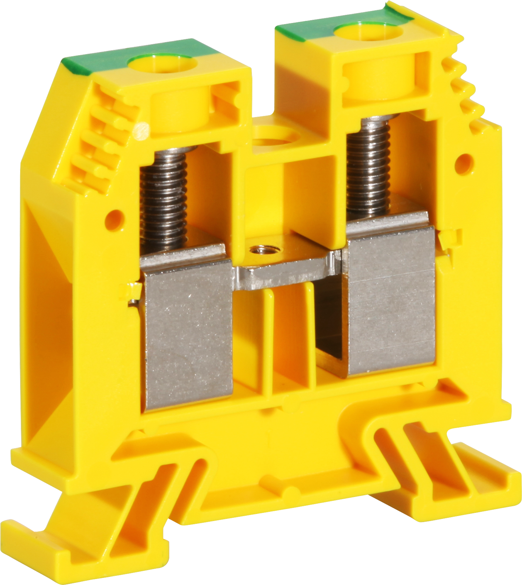 Borne de passage joignable WZ 16…35mm² 125A 1000V vis 2×1 rail DIN 35mm vt-jn