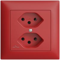 Prise ENC EDIZIOdue 2×T13 berry 1×S