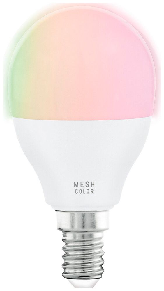 LED-Lampe Eglo CONNECT.Z E14 4.9W 2700…6500K P45 opal RGBW Bt/BLE DIM Ø45mm