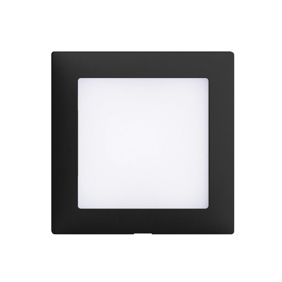 Kit frontale EDIZIOdue nero 60×60mm per lampada LED