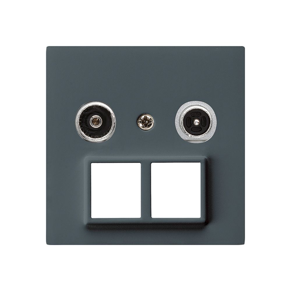 Multimediadose kallysto R/TV Bauart A 4dB 2GHz anthrazit