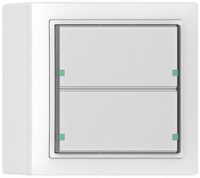 Sensore pulsante AP SIDUS KNX 2/4, bianco