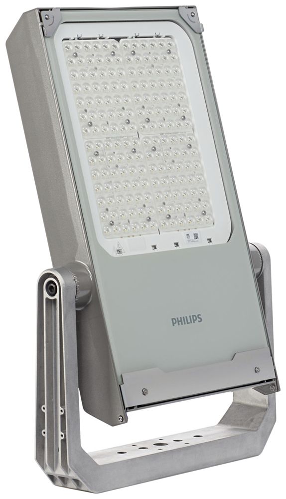 LED-Strahler Philips Clearflood 341W 51160lm 740 IP66 21°×99° 696×465mm Al