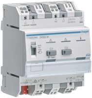 Actionneur-variateur AMD Hager TYA662AN KNX système 2×300W 4UM