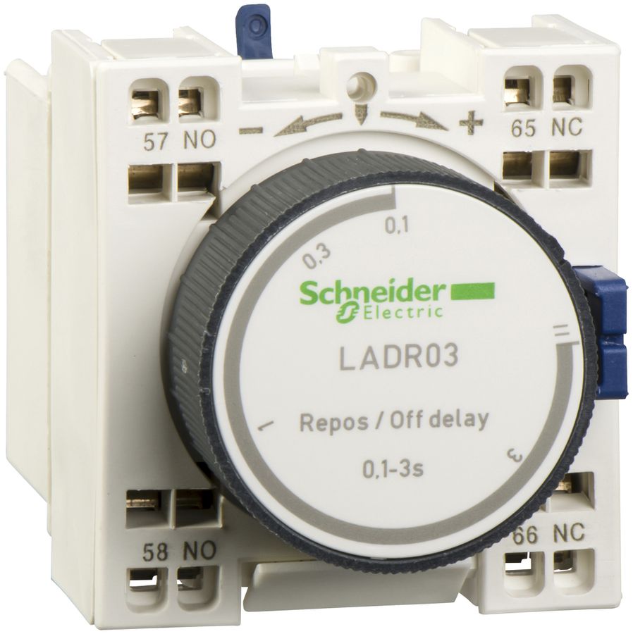 Zeitschaltblock Schneider Electric LADR23 rückfallverz. TeSys