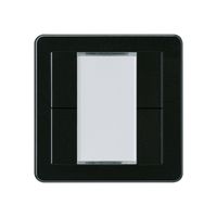 Taster Hager basico A KNX 4-fach schwarz