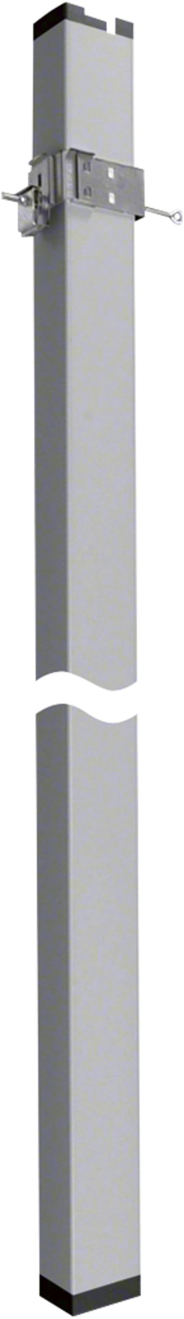 Deckenanschlusssäule tehalit DA200 1× Klemmtechnik H=2.8m Aluminium eloxiert