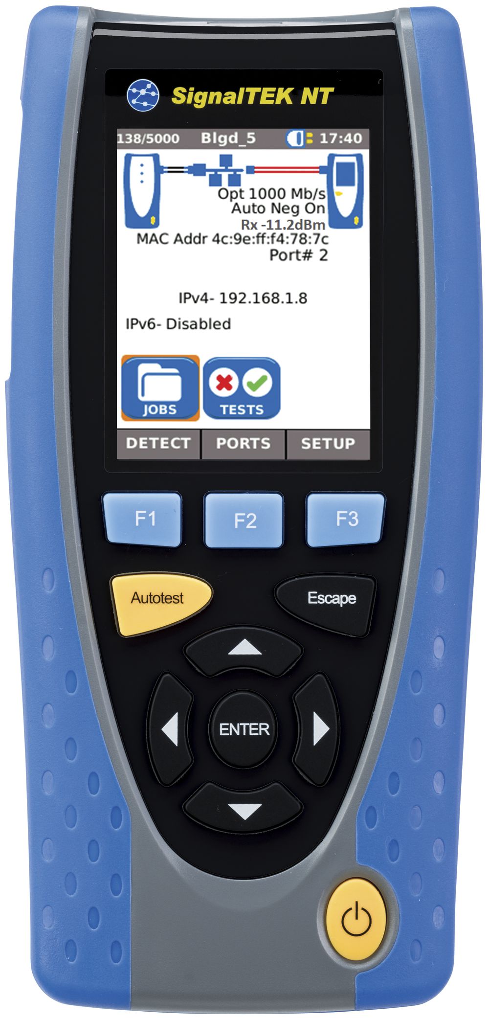 Qualificateur de câble LAN SignalTEK NT