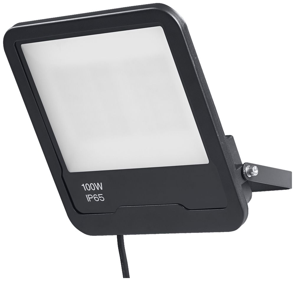 LED-Strahler LEDVANCE SMART+ 100W 8000lm RGBW IP65 100° DIM 284×255mm schwarz