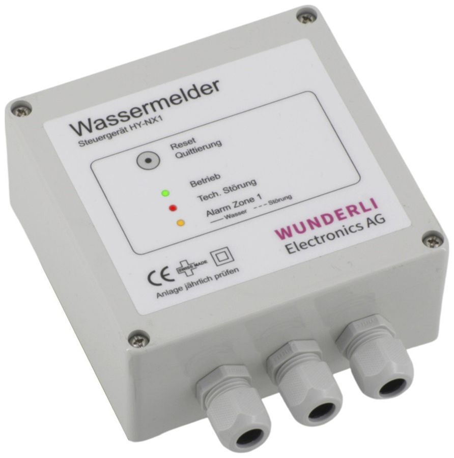 Appareil de commande pour détecteur d'eau 1 zone HY-NX1 20…60V DC 2U 250V/10A