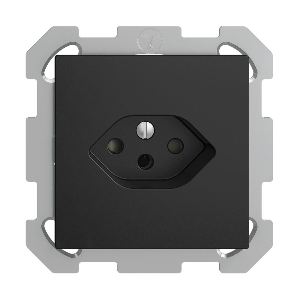 UP-Steckdose EDIZIOdue T13 schwarz