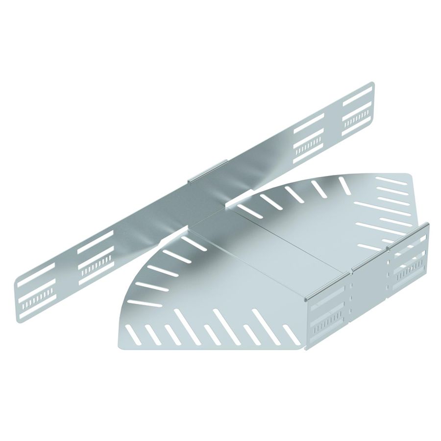 Coude BET RB W réglable 85×300mm acier zingué en continu