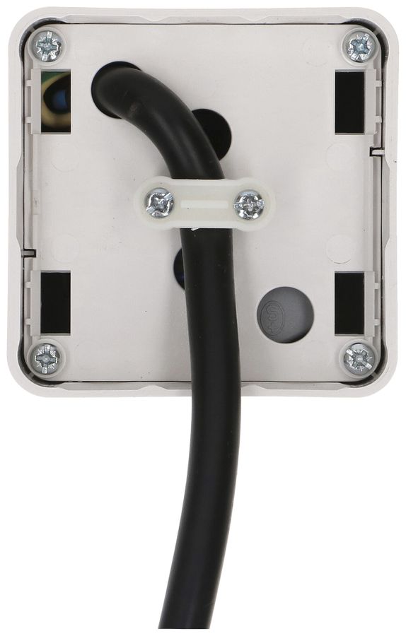 AP-Gehäuse MAX HAURI 1×1 65×65×65mm weiss