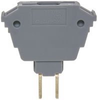 Diodenstecker ohne Diode Woertz grau