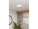 LED-Deckenleuchte Eglo FUEVA 14W 0…1600lm 2700…6500K IP44 DIM 220×25mm weiss
