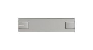 Poussoir 1/4 EDIZIO.liv SNAPFIX® p.KNX&UNI a.LED comm.à 2 touches grc