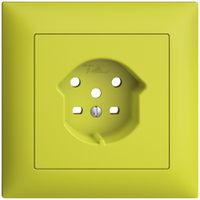 UP-Frontset EDIZIOdue lemon 88×88mm 1×T15