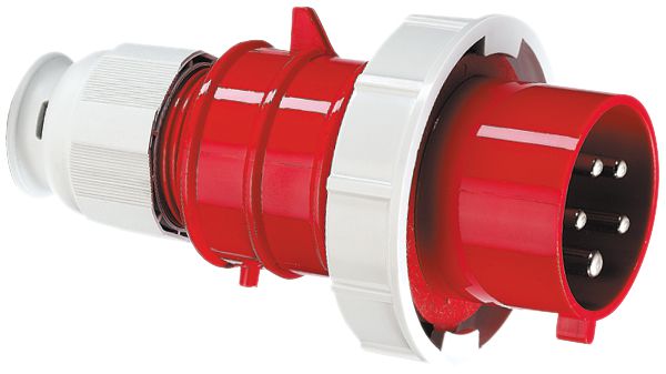 Fiche mobile CEE Bals 5P 32A 400V 6h rouge IP67 nic.QC.TE-Plus