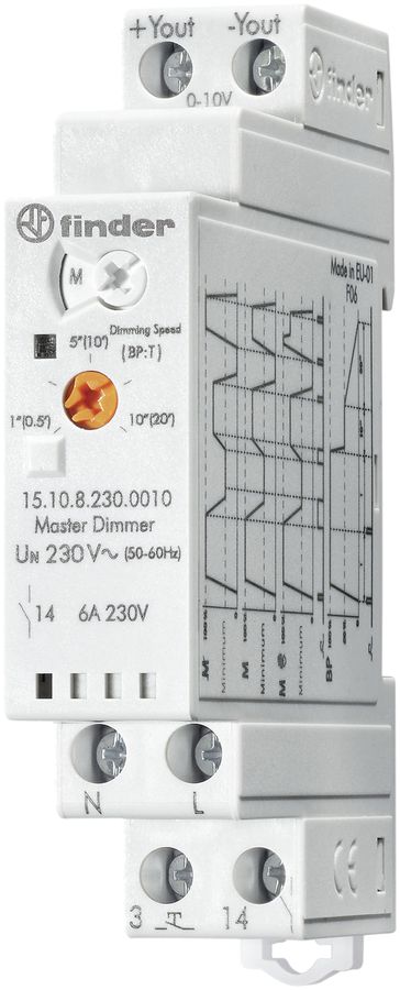 REG-Ferndimmer Finder Master 0…10/1…10V, 1S 6A 230V