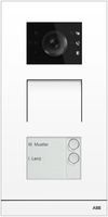 Station extérieure vidéo ABB-Welcome IP, 2 touches, induction, 1/3, blanc