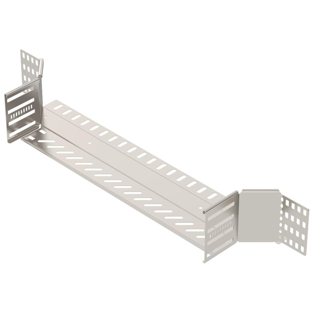 T-Abgang BET RAA 110×500mm Edelstahl A2 blank