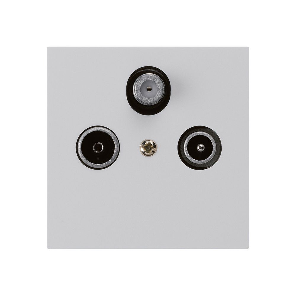 UP-Antennendose kallysto R/TV/SAT hellgrau