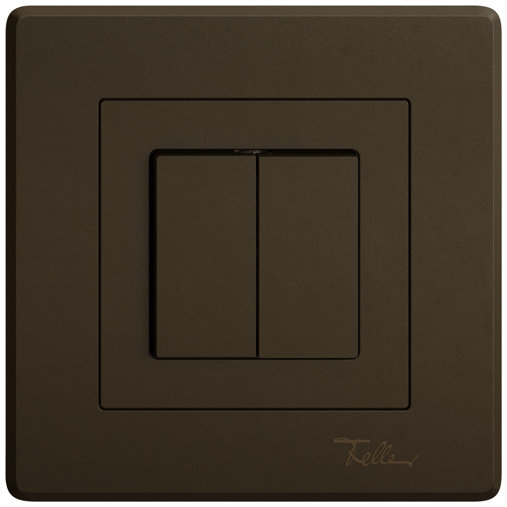 UP-Druckschalter EDIZIO.liv SNAPFIX® 1/3+3/1L br