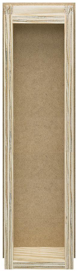 UP-Einlasskasten robusto 4×1 Holz roh