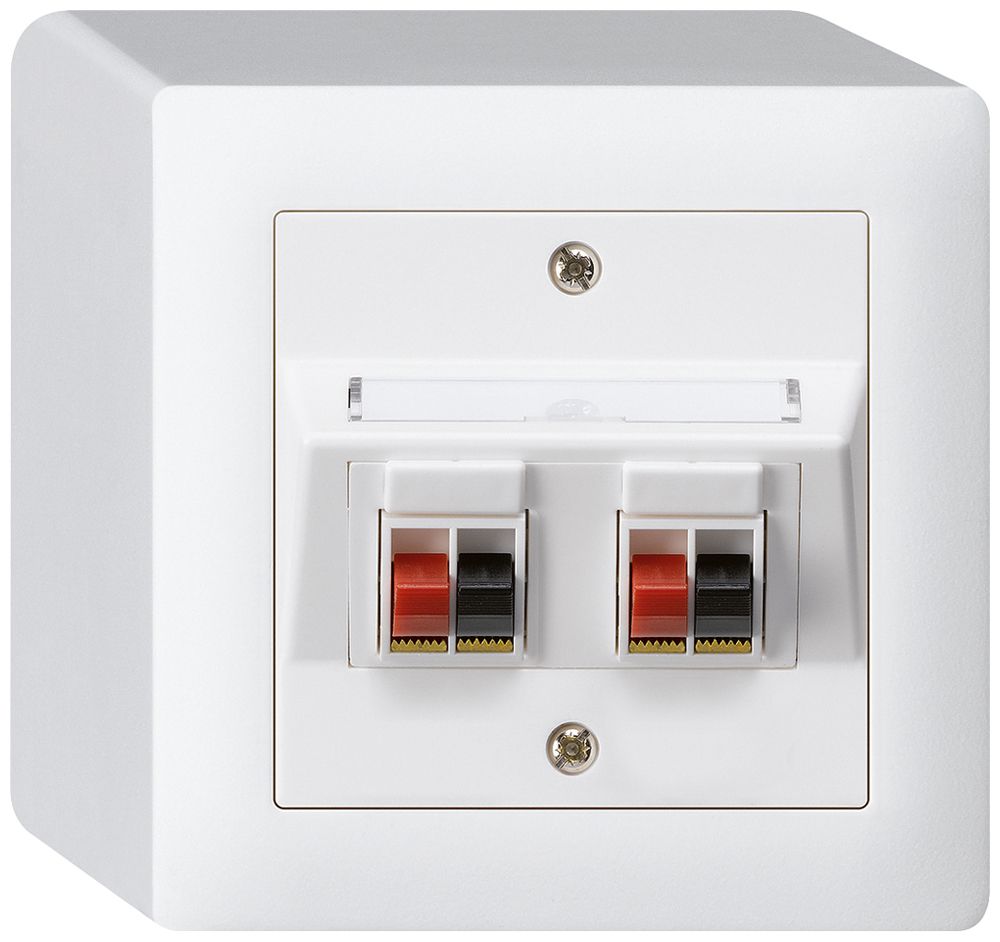 AP-Audiodose kallysto 2×weiss Klemmanschluss für 2 LS