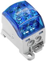 Verteilerblock WM WPD 106 1P 215A 1×Eing 5×Ausg 1.5…25mm² 1.5…70mm²