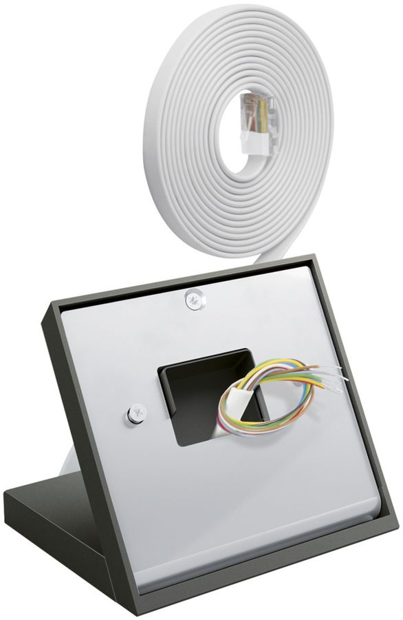 Tischkonsole Hager elcom.touch/elcom.fon Audio, für Türsprechanlage