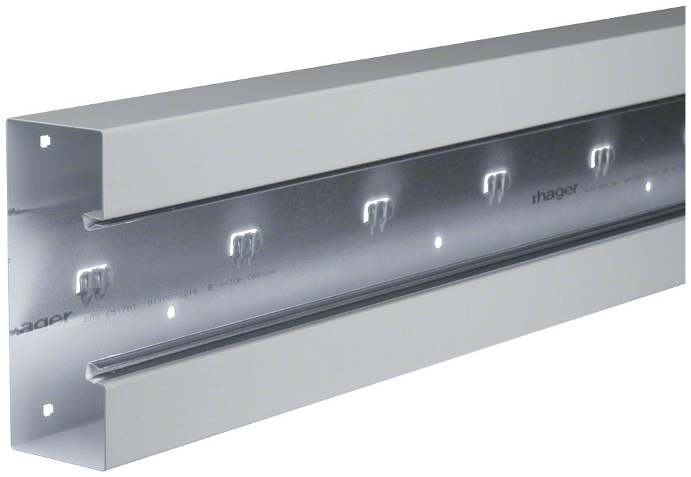 Canale perapetto tehalit BRS 170×65×2000mm coperchio 80 acciaio zinco