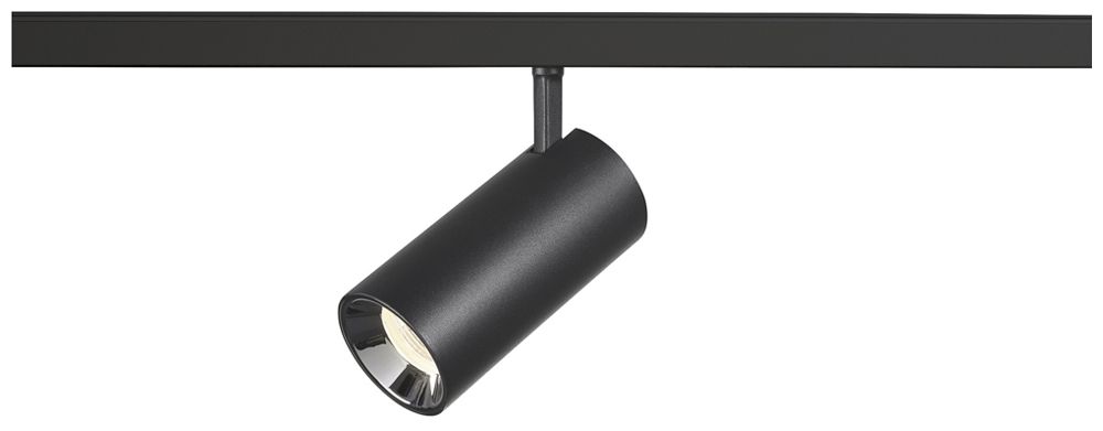 Spot LED SLV NUMINOS S 1×16W 1170lm 940 55° DALI 48V AD Ø60mm nero/argento