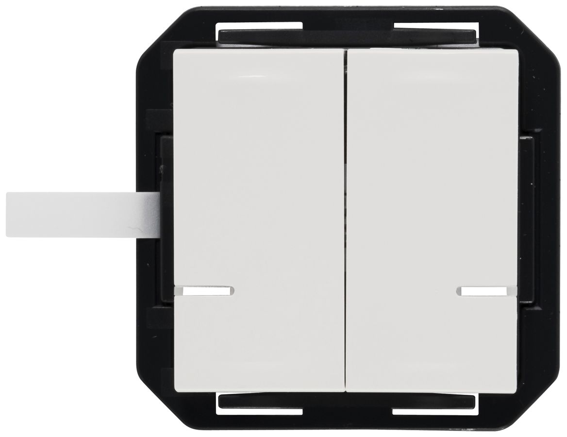 Trasmettitore radio a muro per luce 2× Arteor with Netatmo 2 mod bi