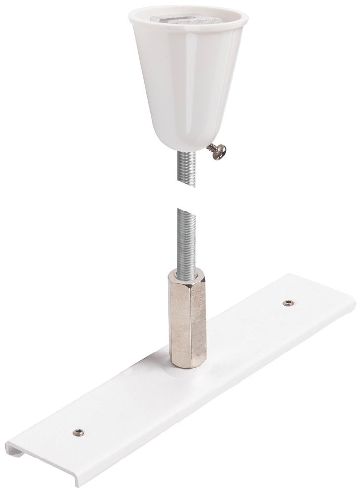 Rinforzo SLV 48V TRACK con barra acciaio 1m bianco