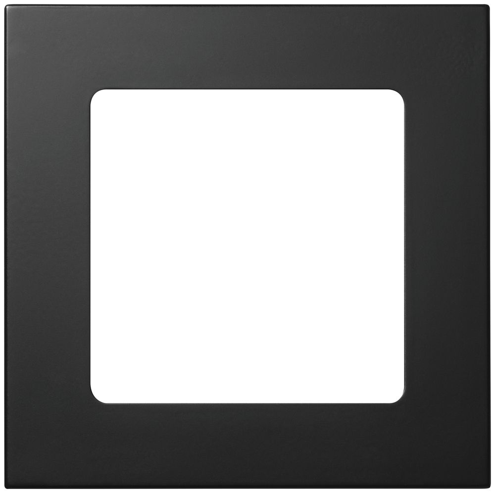 Abdeckrahmen Somfy Smoove 1×1, black