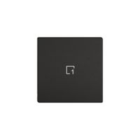 Poussoir 1/1 EDIZIO.liv Wiser avec SNAPFIX® avec symbole scène 1 no