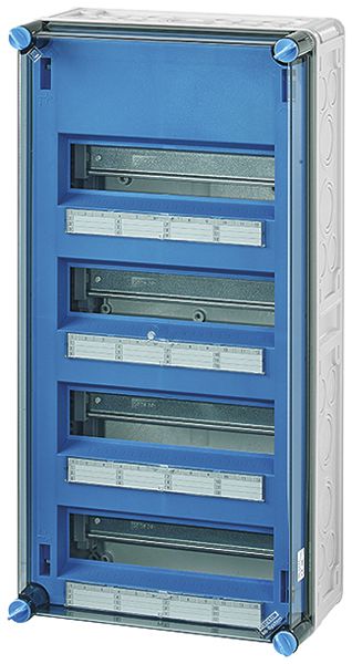 Boîtier de disjoncteurs Hensel Mi, 48 unités modulaires